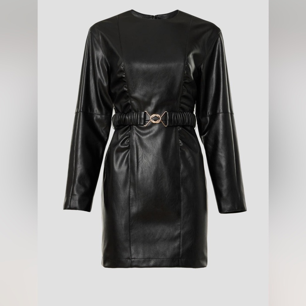 Ronny Kobo Belted Mini Dress size 2